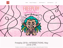 Tablet Screenshot of freeplay.net.au